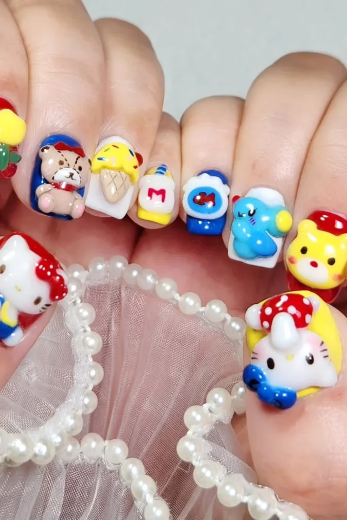 3D Hello Kitty Accessories