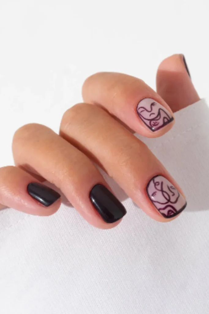 Abstract Art Nails