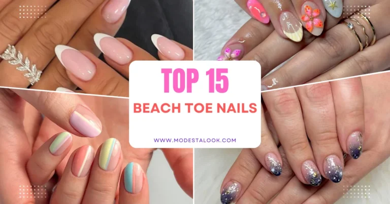 Beach Toe Nails