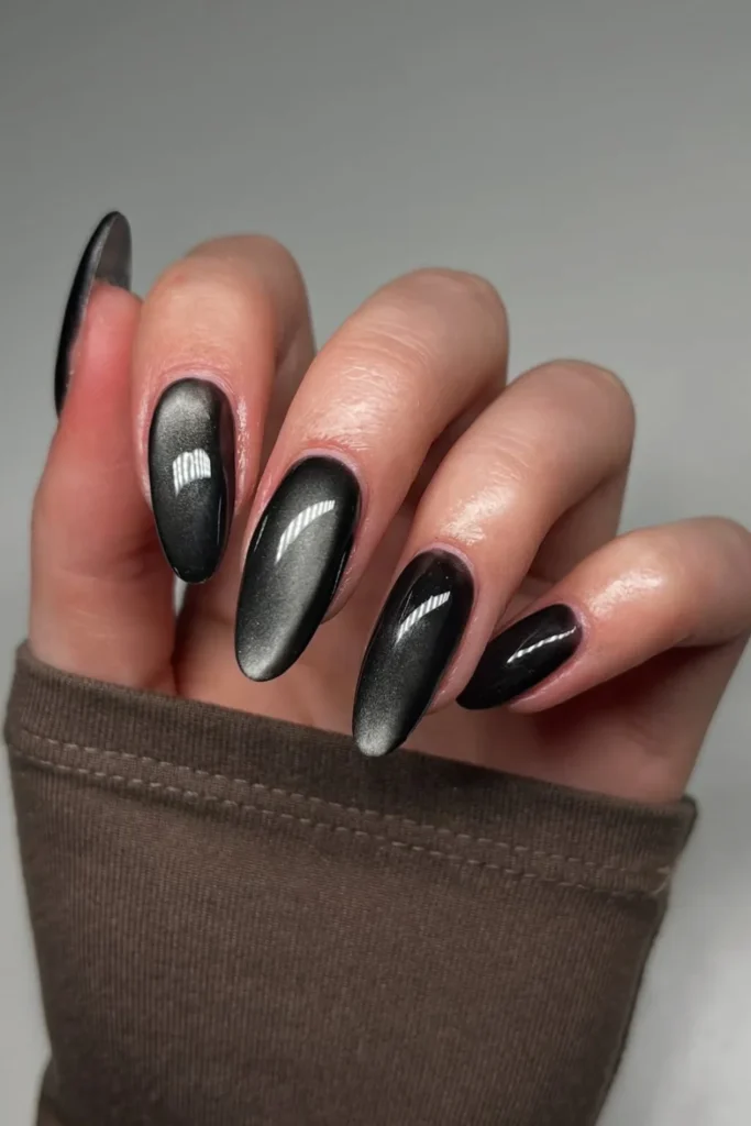 Black Cat Nail Art
