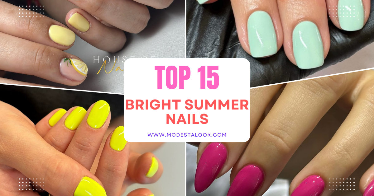 Bright Summer Nails