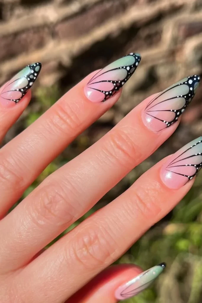 Butterfly Nail Art