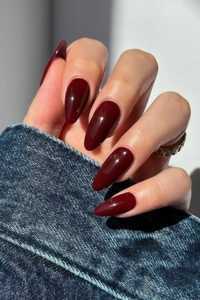 Cherry Brown Nail Foils