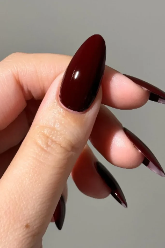Cherry Brown with Matte Top Coat