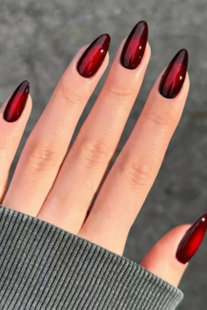 Cherry Brown with Rhinestones