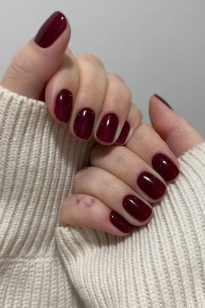 Deep Burgundy Bliss