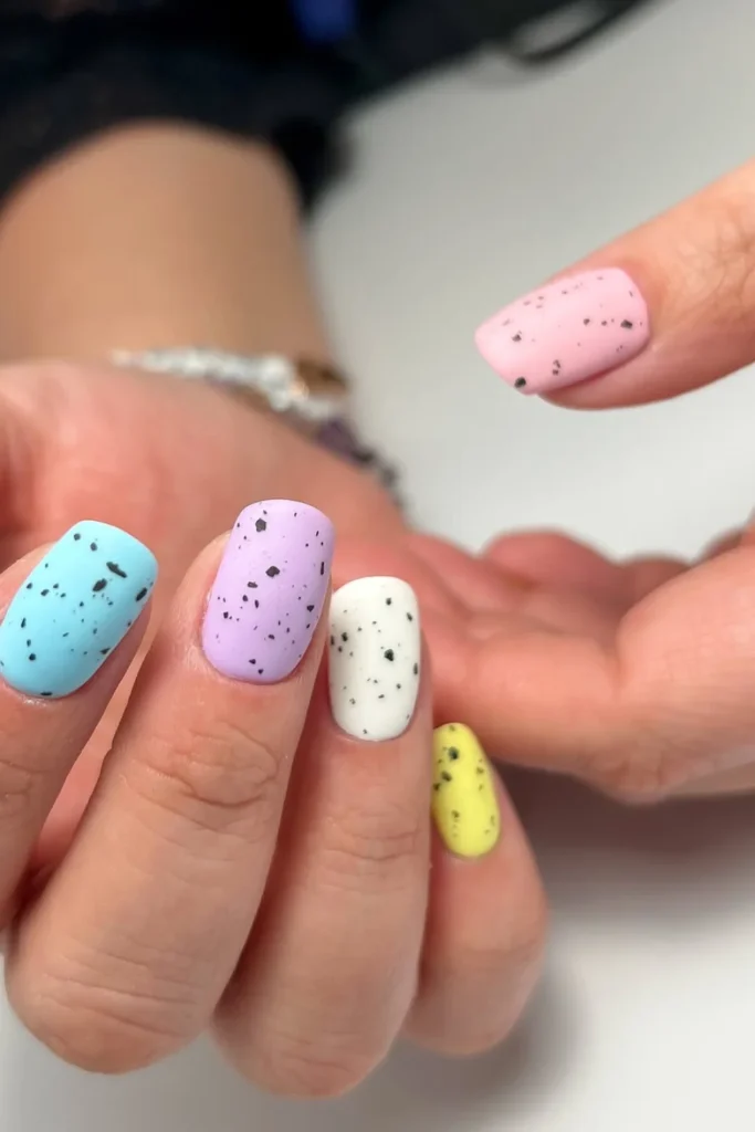 Easter Eggs Splatter