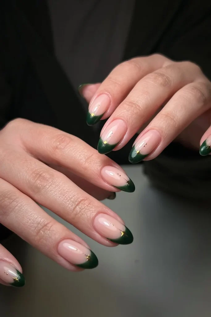 Festive French Tips