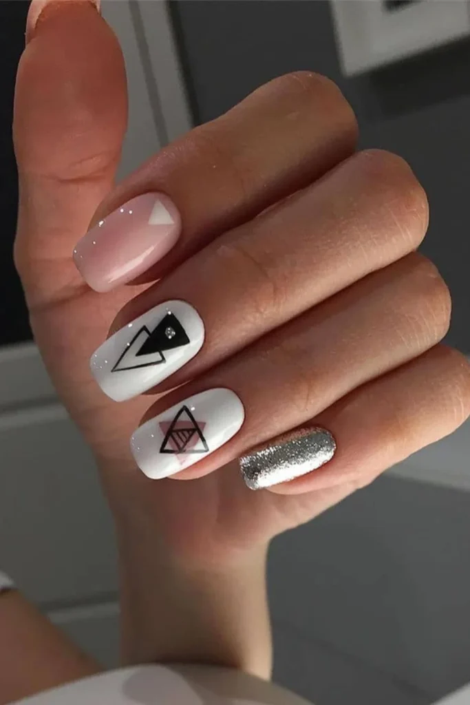 Geometric Nail Designs