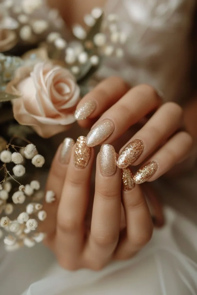 Glittering Gold Accents