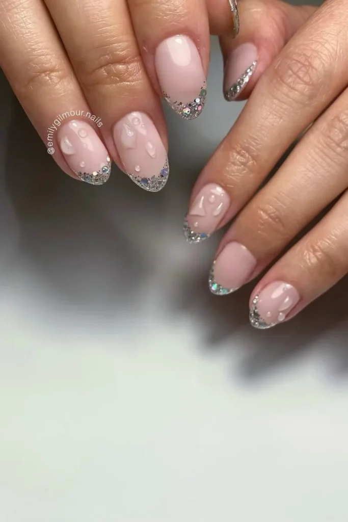 Glittery Tips