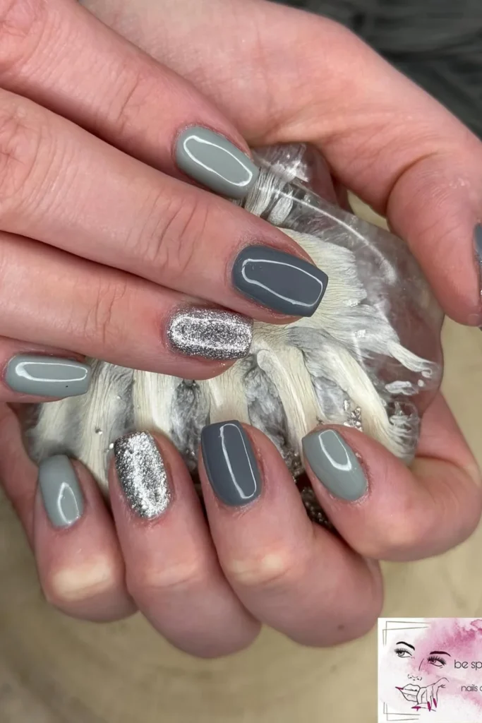 Grey Glitter