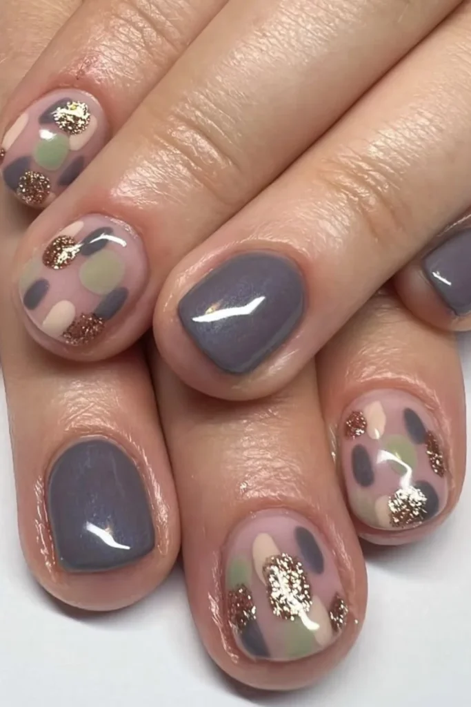 Grey Nail Art Stickers