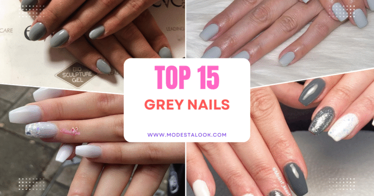 Grey Nails