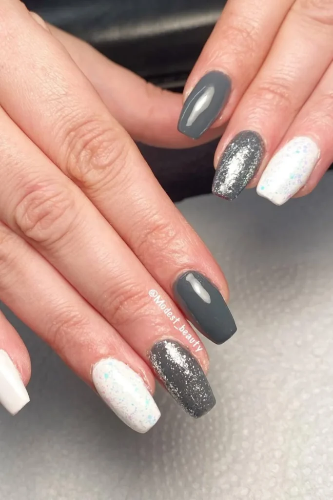 Grey and White Combo
