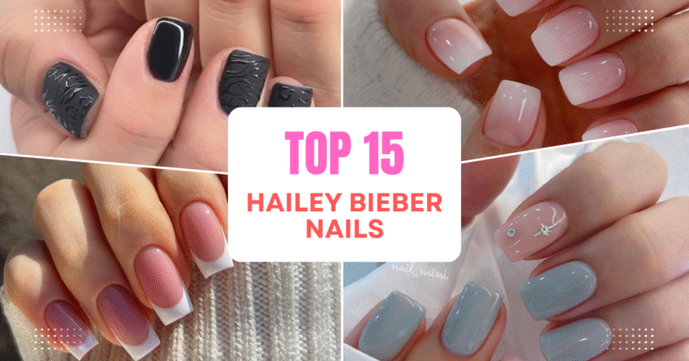 Hailey Bieber Nails