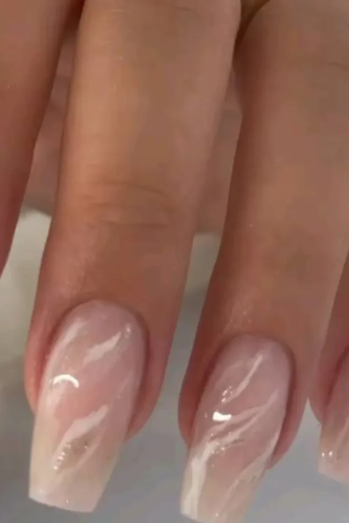 Marble Effect Nails
