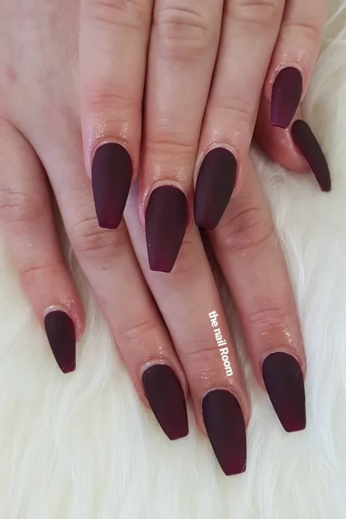 Matte Burgundy