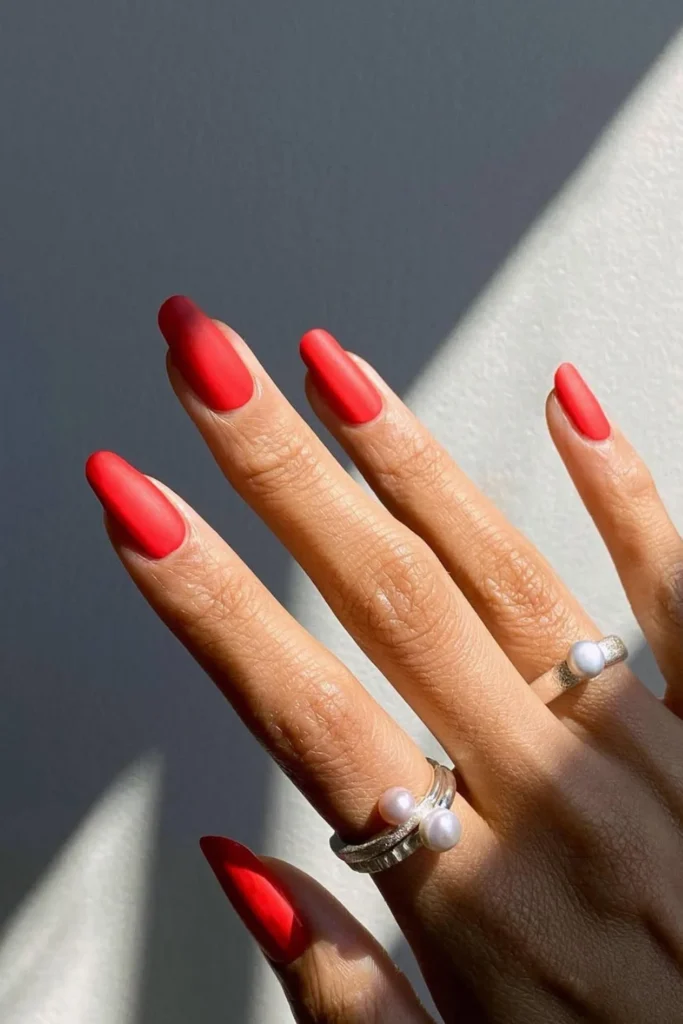 Matte Red Velvet