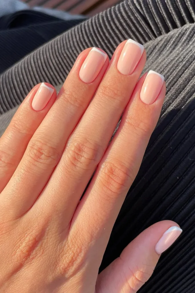 Minimalist French Tips