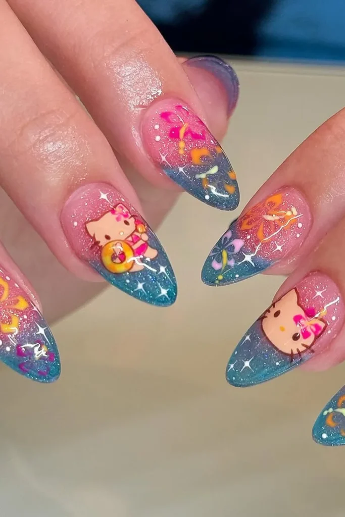 Neon Hello Kitty