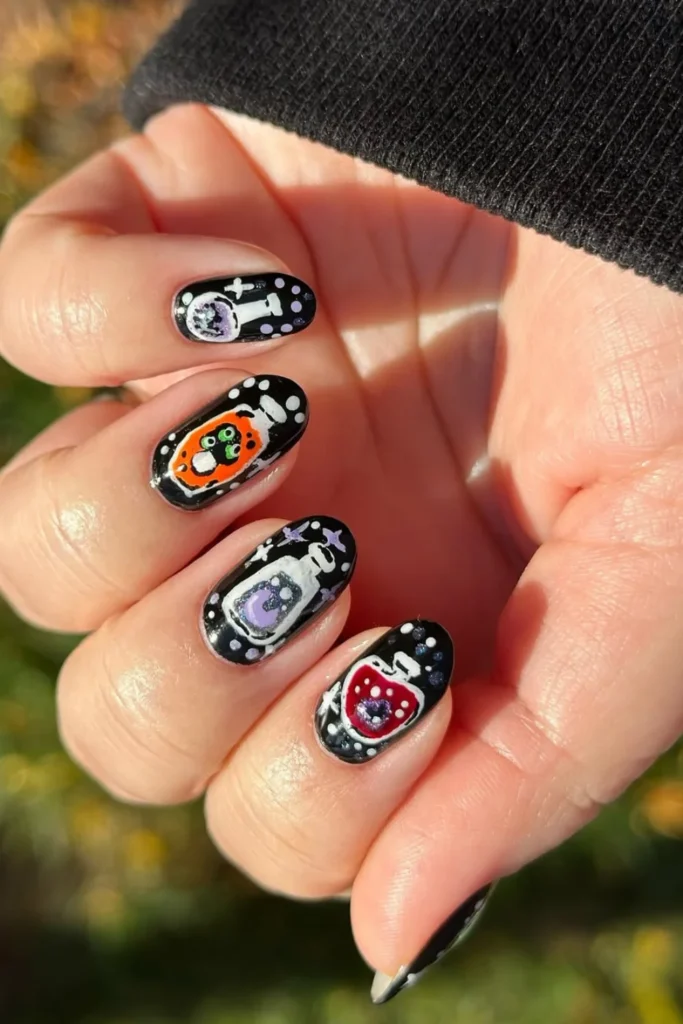 Potion Bottle Nails