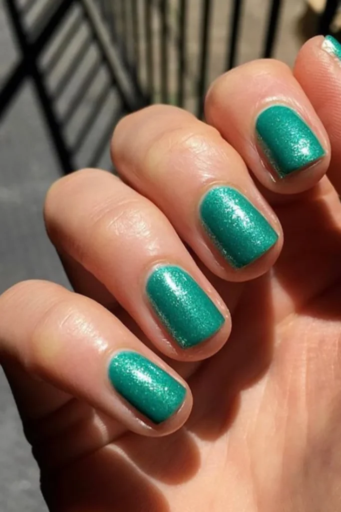 Shimmery Dark Emerald