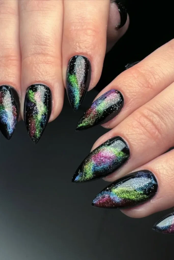 Abstract Galaxy Negatives