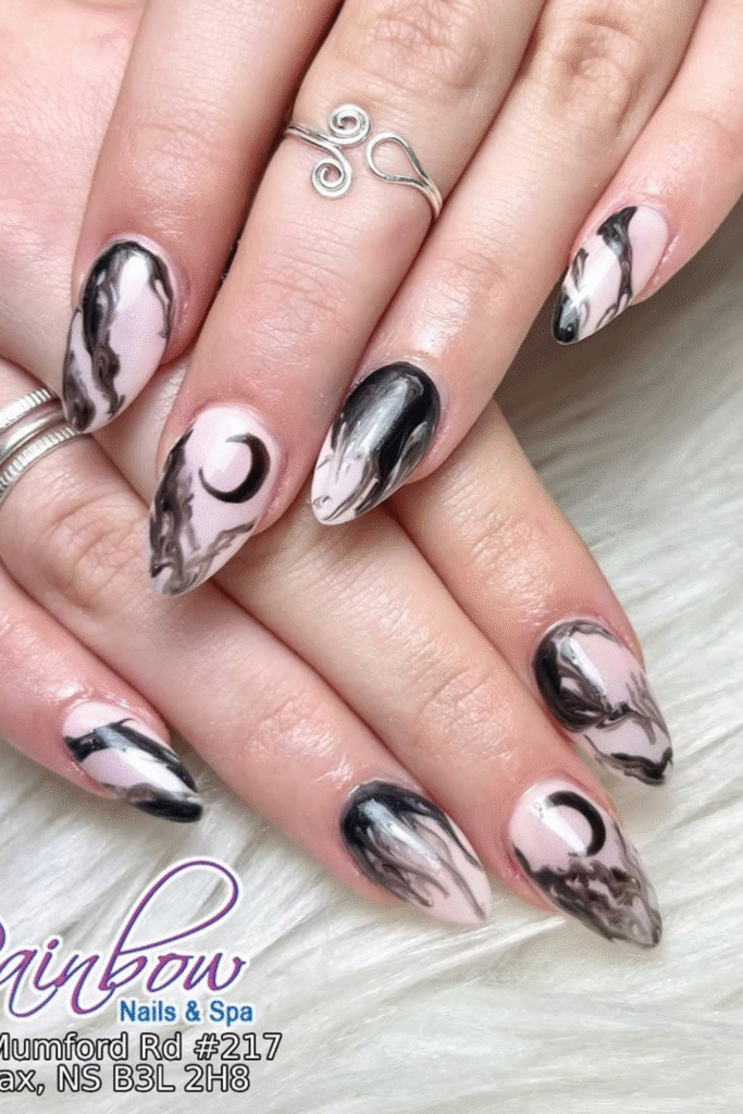 Abstract Moon Designs