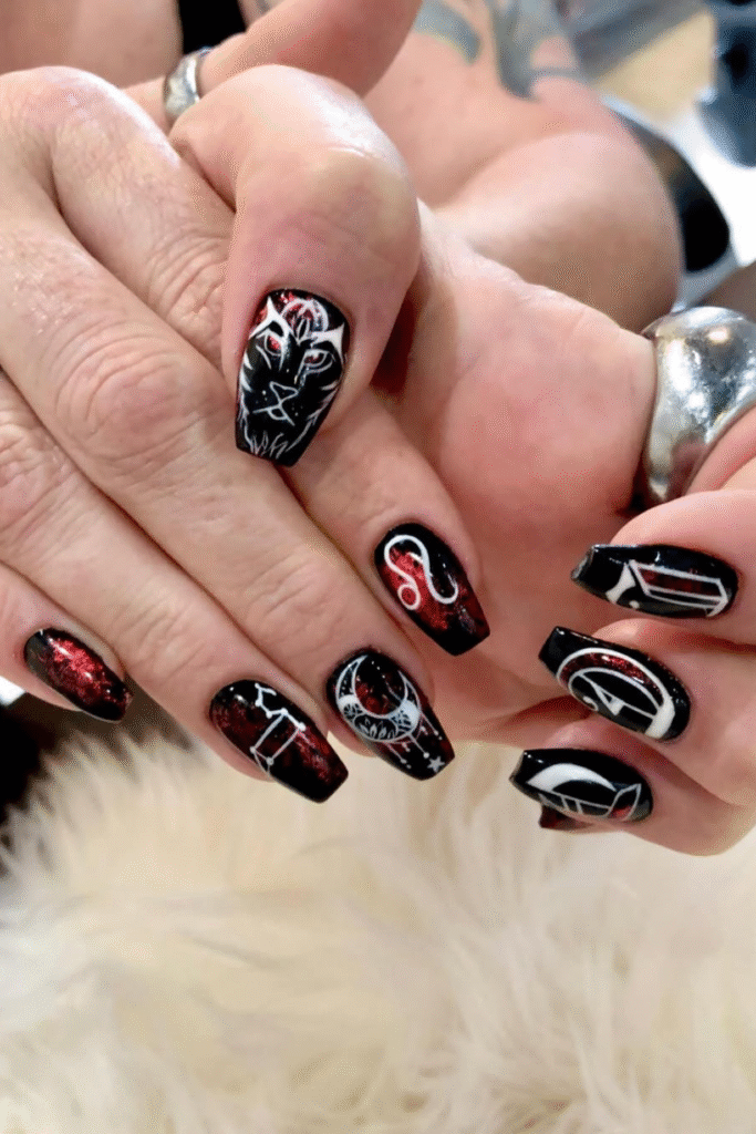 Astrological Nail Art