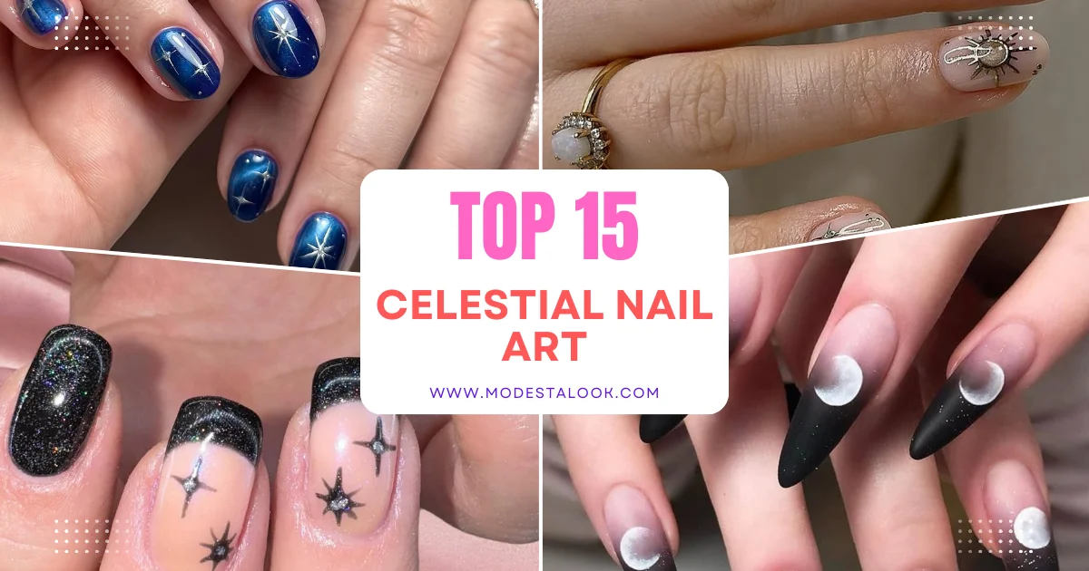 Celestial Nail Art