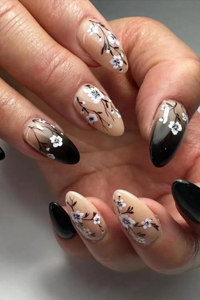 Dark Floral Prints