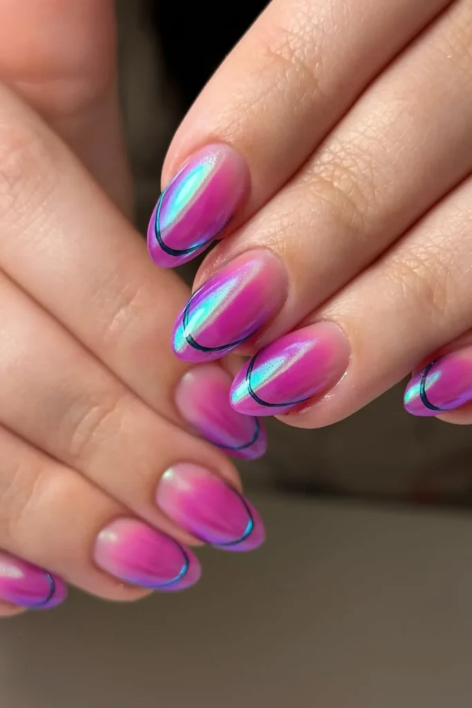 Electric Ombre