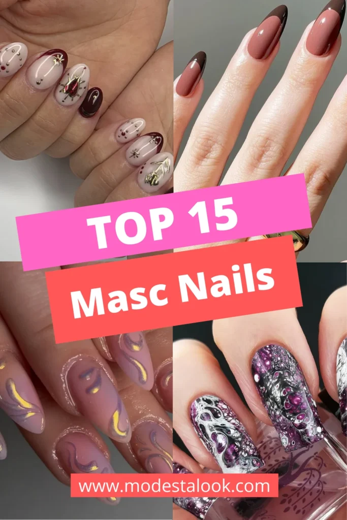 Masc Nails Ideas