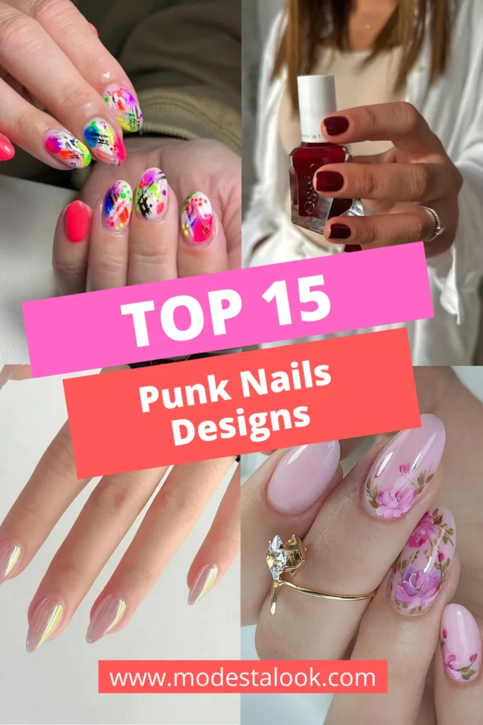 Punk Nails Designs