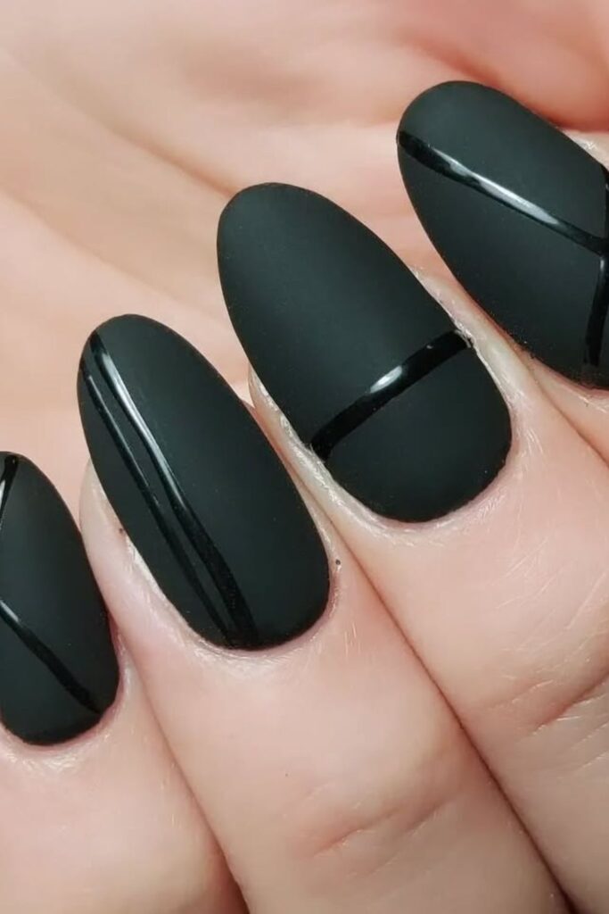 Matte Black Elegance
