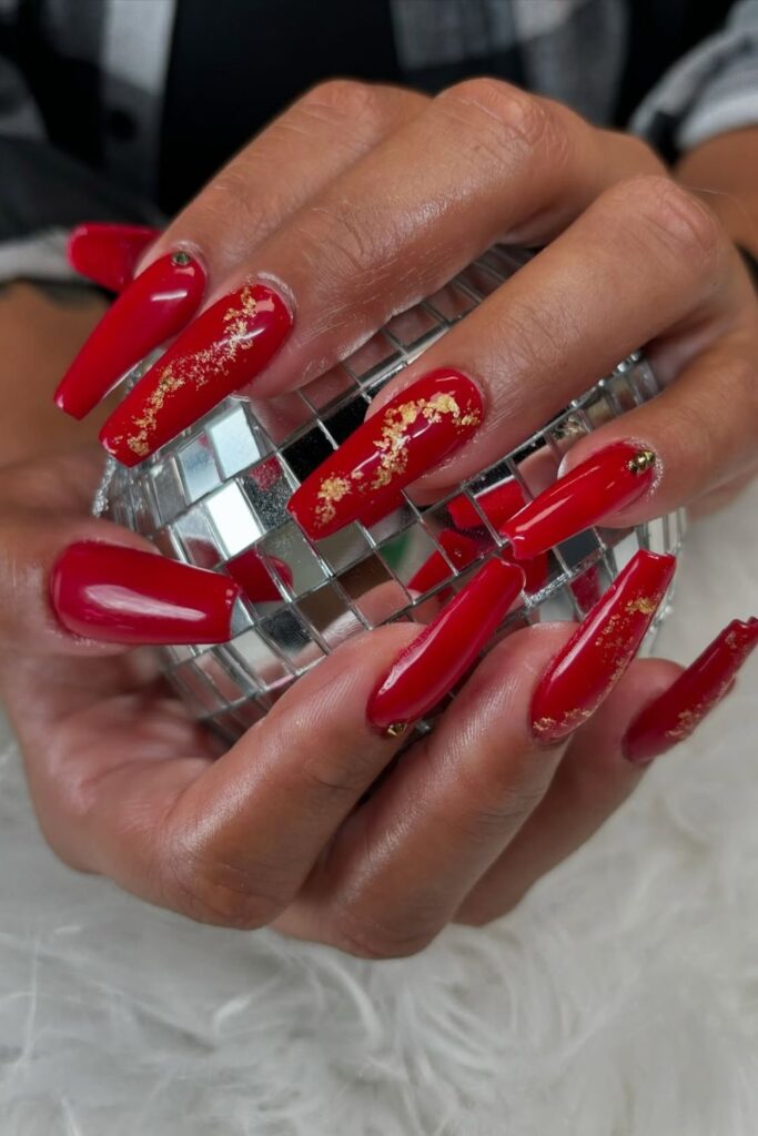 Chinese New Year Nails