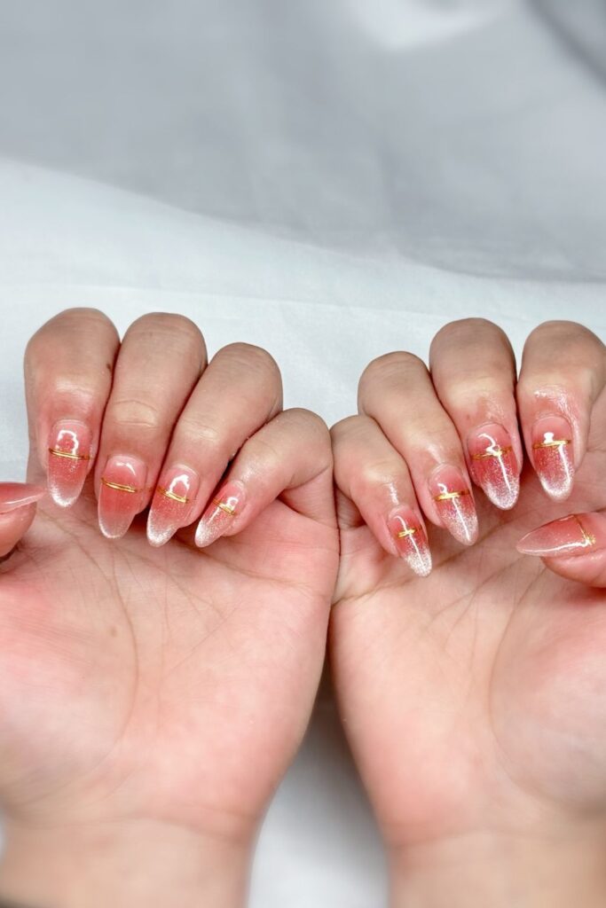 Elegant Ombre Fade Nails