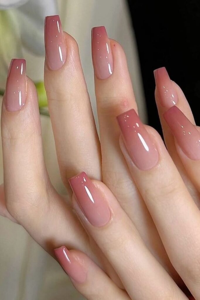 Elegant Ombre Nails