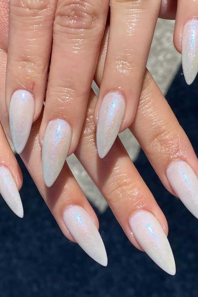 Ethereal Clouds Nails