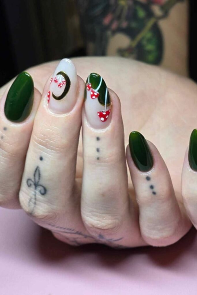 Fairy Tale Forest Nails