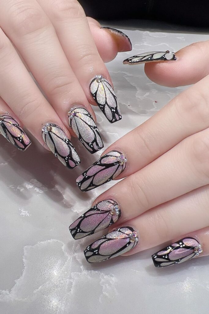 Fairy Wings Effects Nails