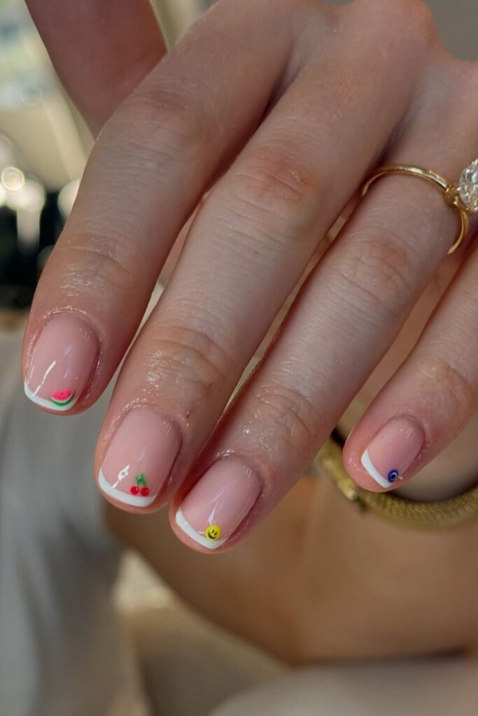 Fun Emoji Designs Nails