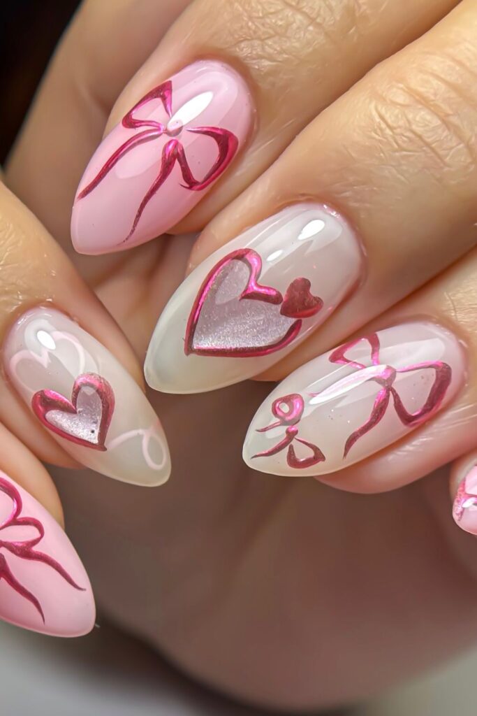 Heartfelt Petals Nails