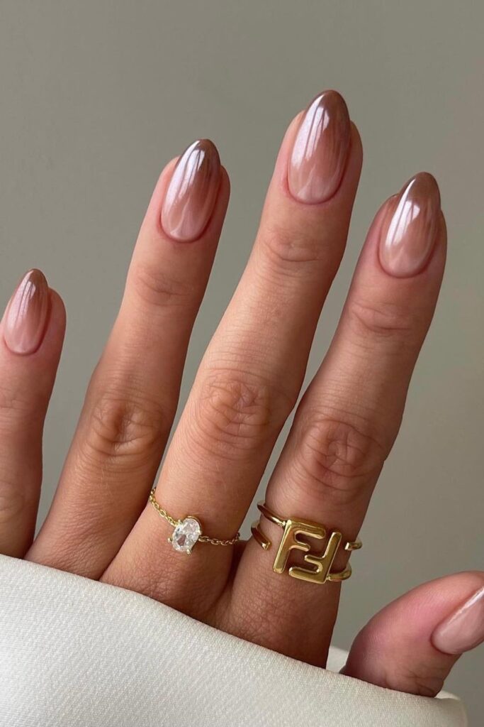 Lace and Bling Combination Nails