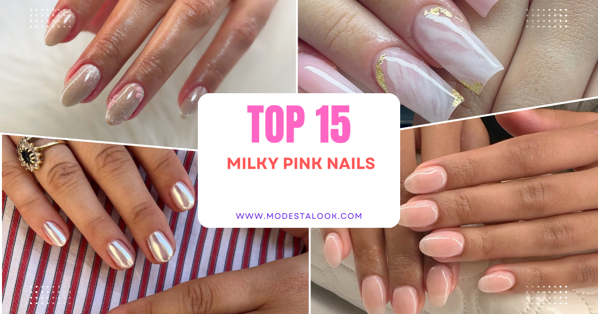 _Milky Pink Nails