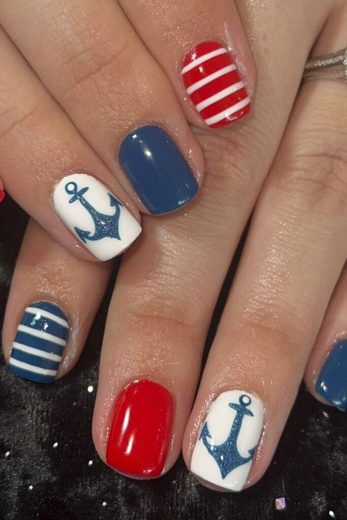 Nautical Themes Nails