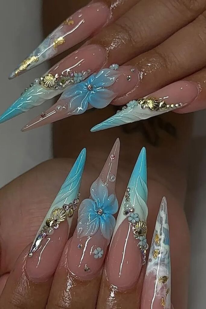 Ombre Fantasy Nails