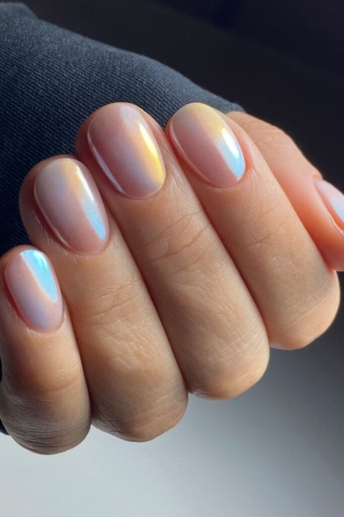 Pastel Ombre Nails