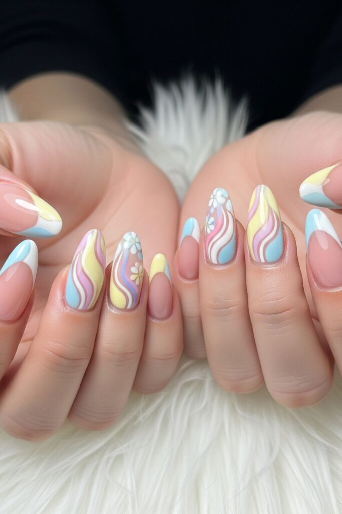 Pastel Paradise Nails